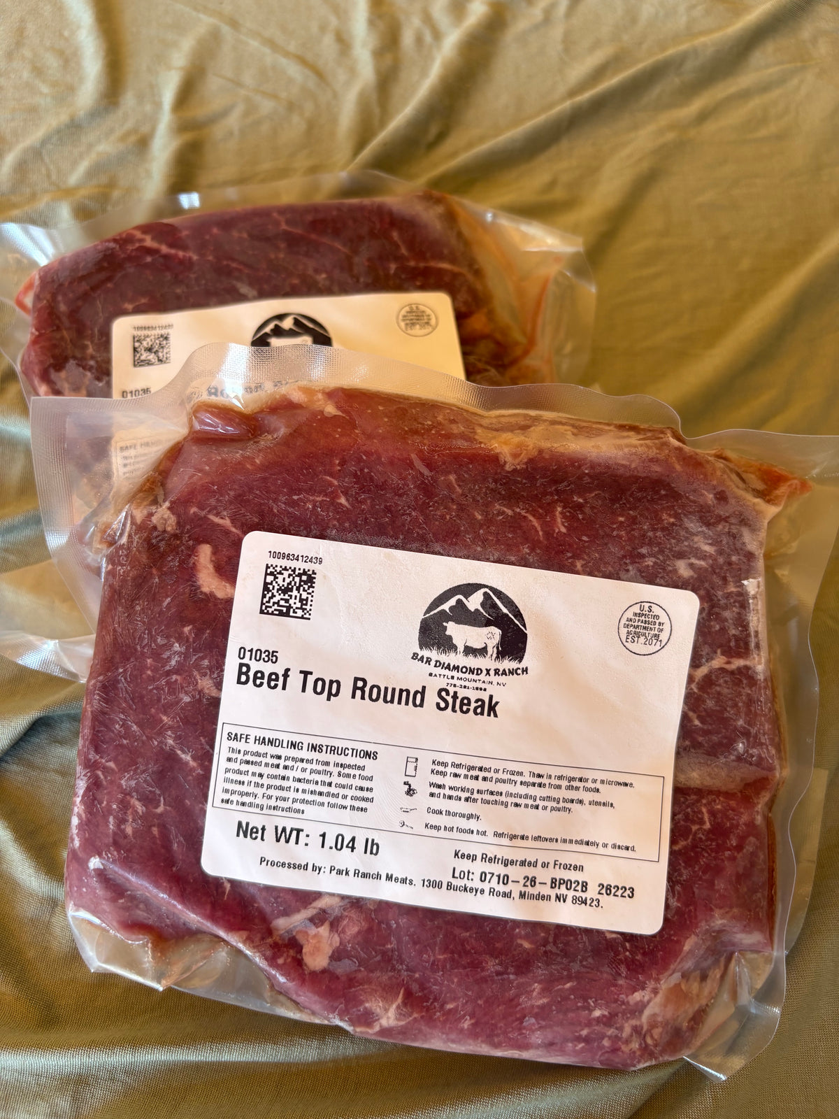 Angus Top Round Steak