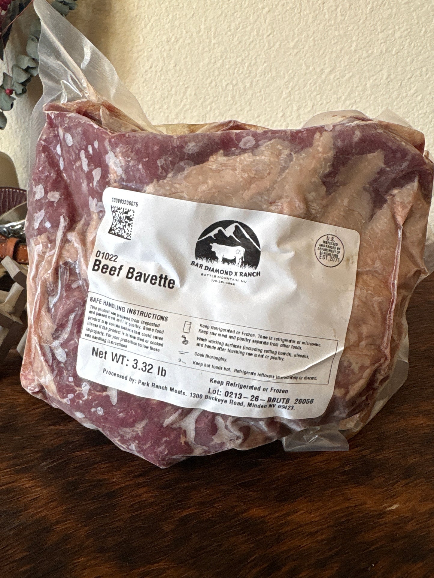 Beef Bavette