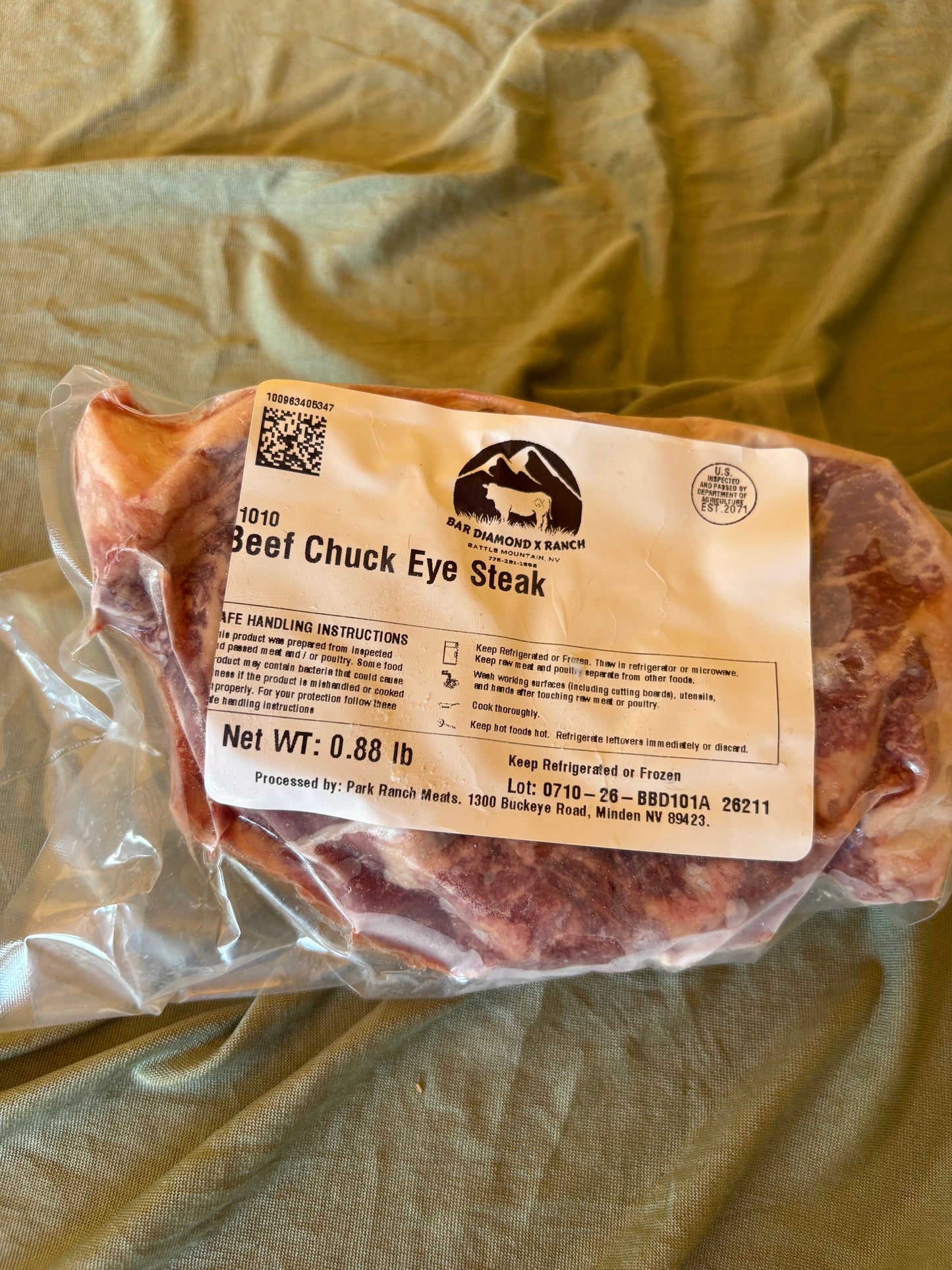American Wagyu-Chuck Eye Steak